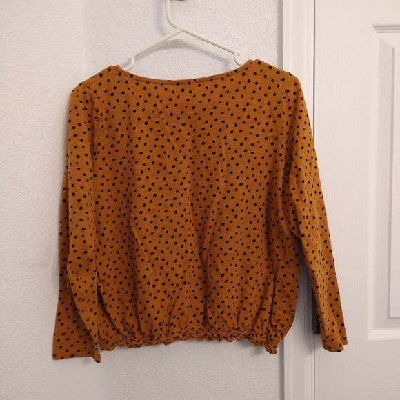 Rust + Dots Old Navy Cinched Tee - Picture 2 of 3